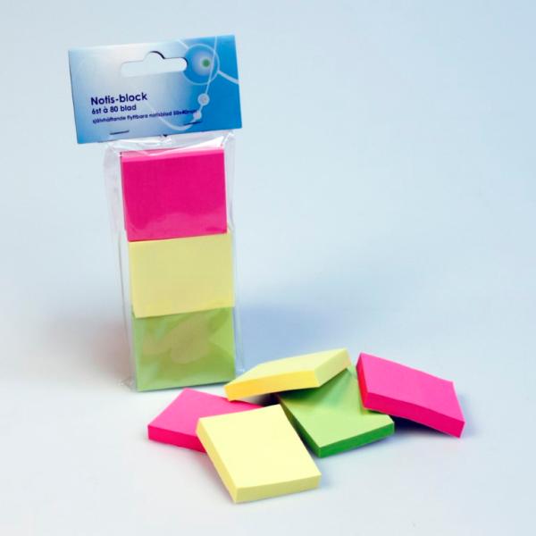 Notis-block