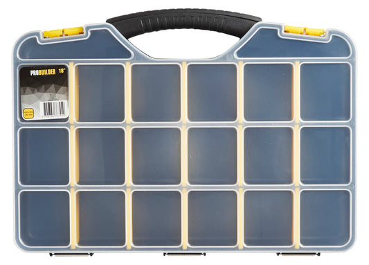 Sortimentslåda med 18 fack