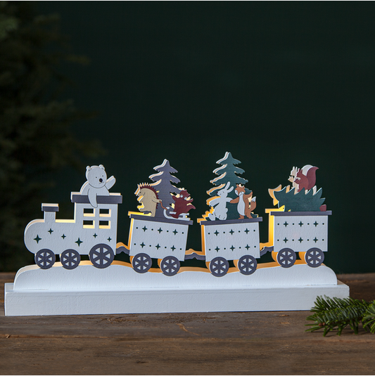 Bordsdekoration forest friends