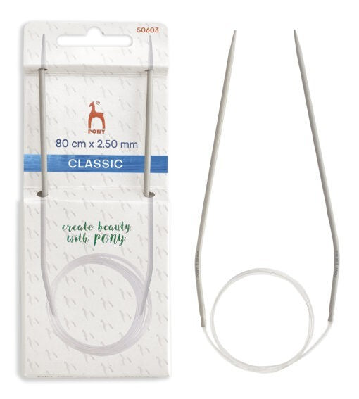 Pony rundstickor 2-15 mm 80 cm