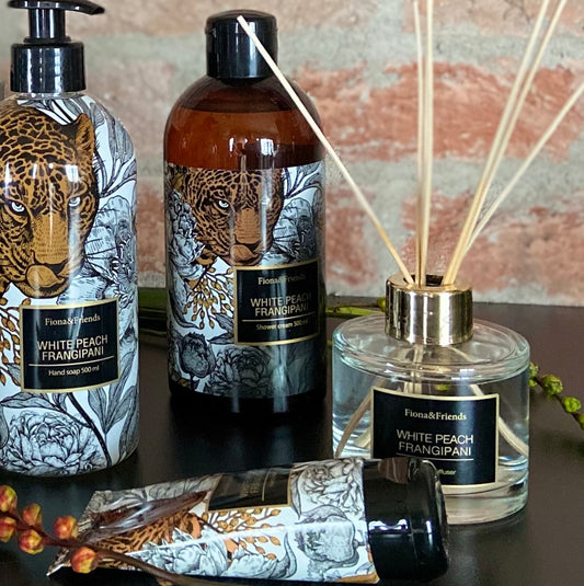 Doftpinnar White Peach Frangipani