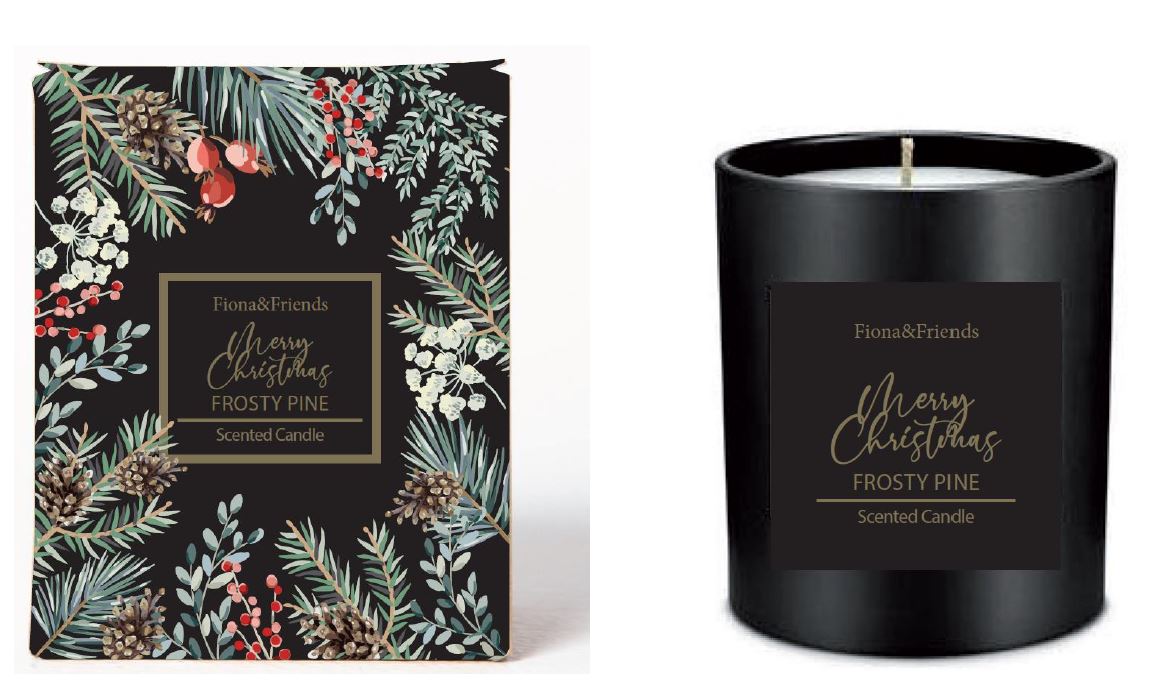 Fiona&Friends Doftljus i box Frosty Pine