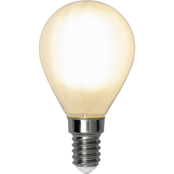 LED-LAMPA E14 P45 FROSTED 2-PACK 250lm