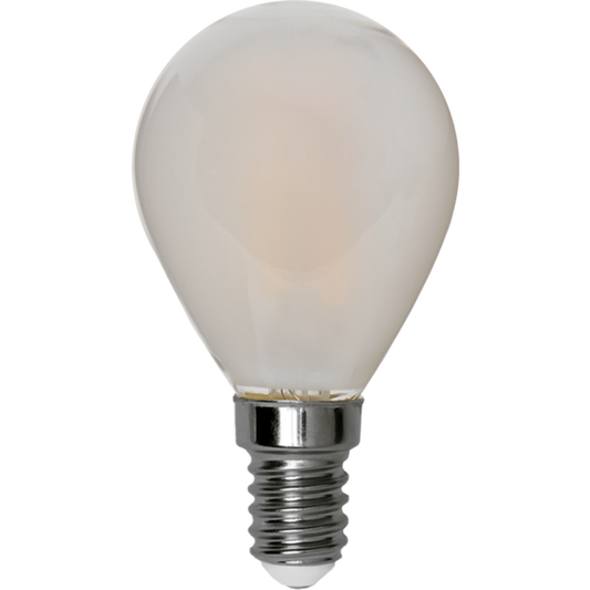 LED-LAMPA E14 P45 FROSTED 2-PACK 250lm