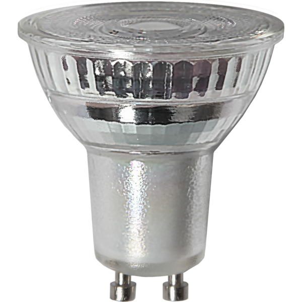 LED-LAMPA GU10 MR16 SPOTLIGHT GLASS