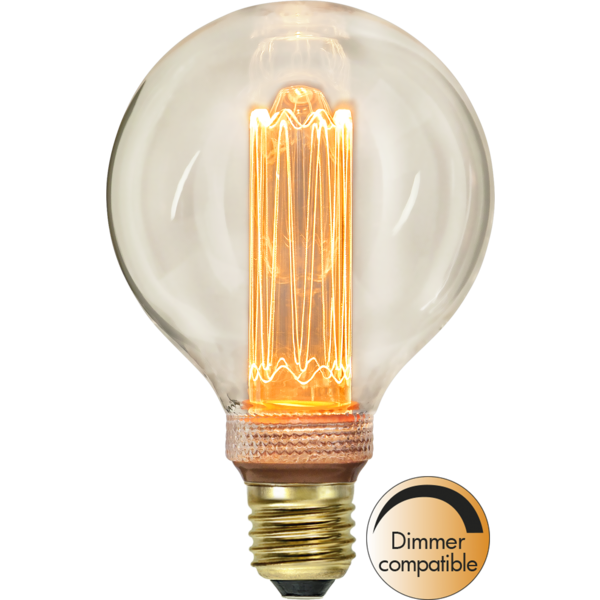 LED-lampa E27 G95 New Generation Classic