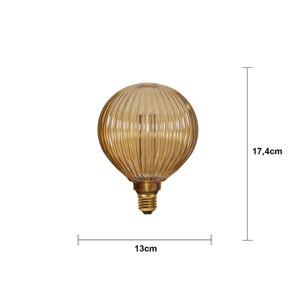 LED-lampa E27 G125 Decoled New Generation Classic