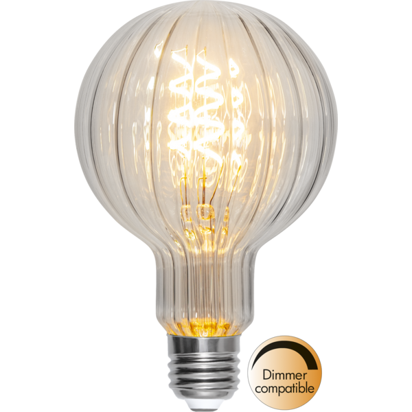 LED-lampa E27 G95 Decoled Line