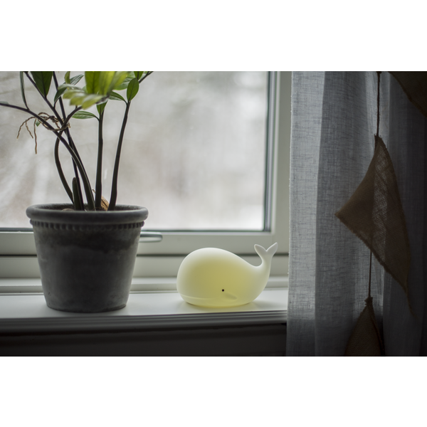 Nattlampa LED Functional Whale