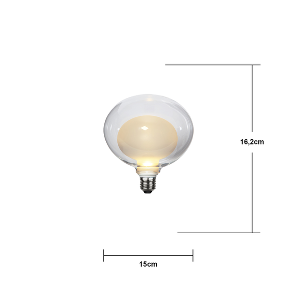 LED-lampa E27 Space 3-step