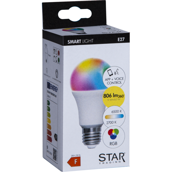 LED-lampa E27 A60 Smart Bulb