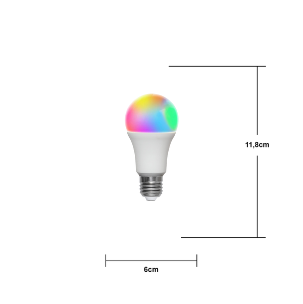 LED-lampa E27 A60 Smart Bulb