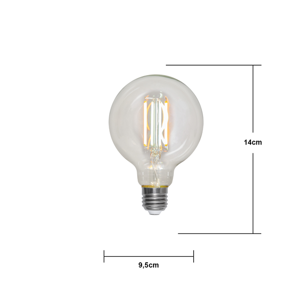 LED-lampa E27 G95 Smart Bulb