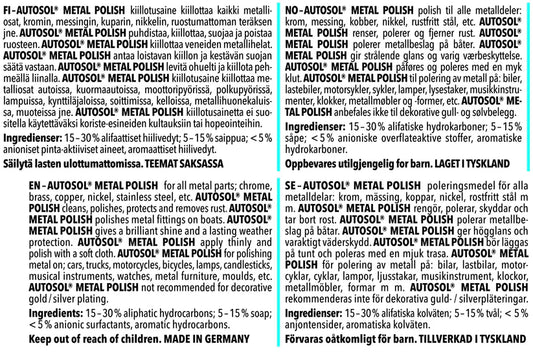 Autosol Metal Polish