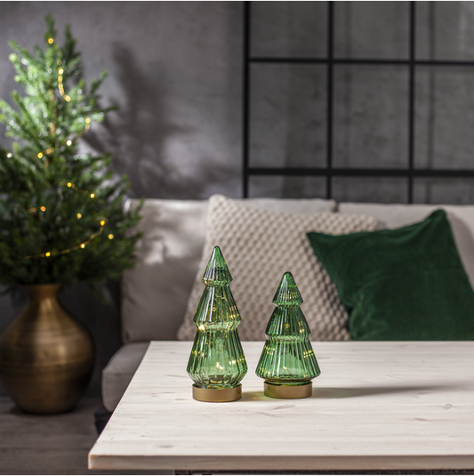 Glasdekoration verde