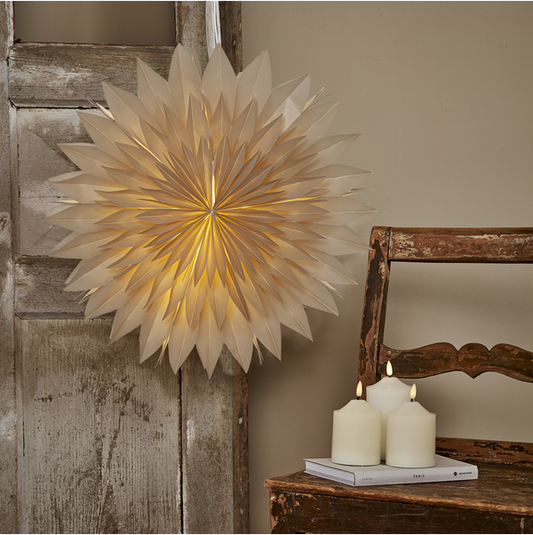 Pappersstjärna dis 50 cm
