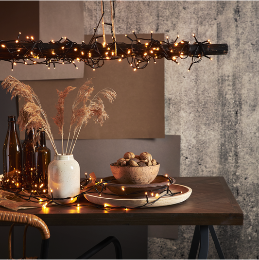 Ljusslinga golden warm white 11 m