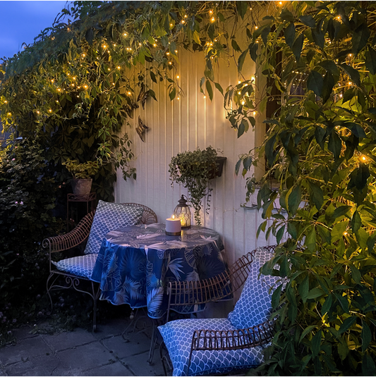 Istappsslinga golden warm white 6 m