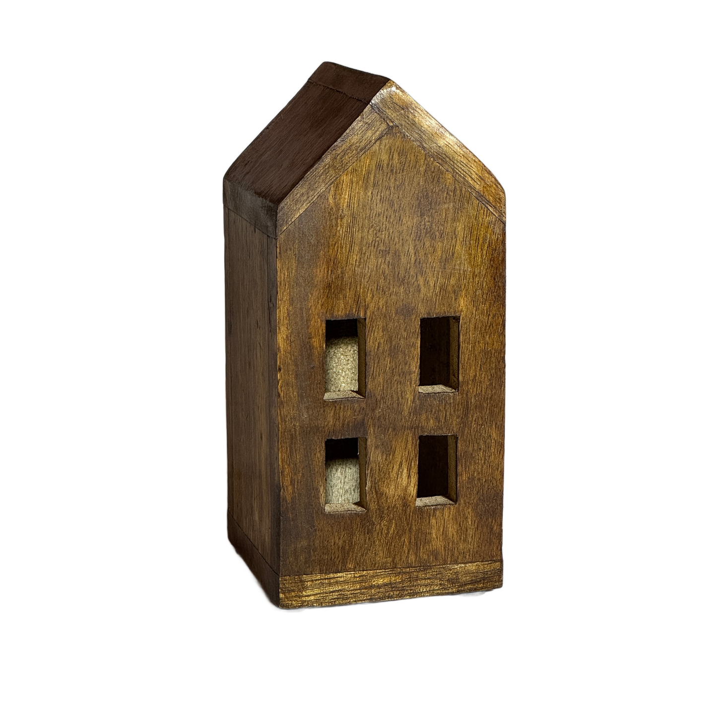 Hus Malvina trä 17x7,5x7,5cm
