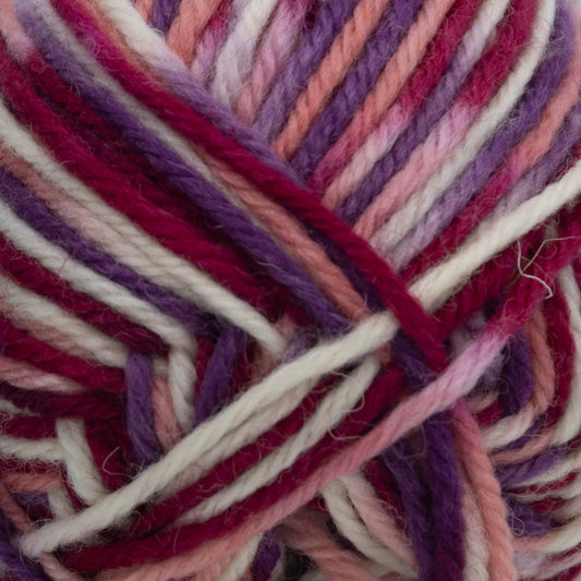 Raggsocksgarn Flerfärgat 100g