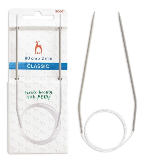 Pony rundstickor 2-15 mm 80 cm