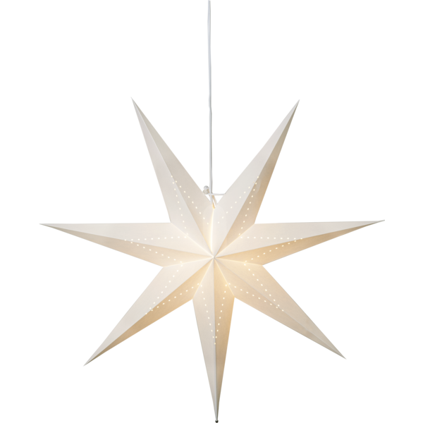 Pappersstjärna lysa 70 cm