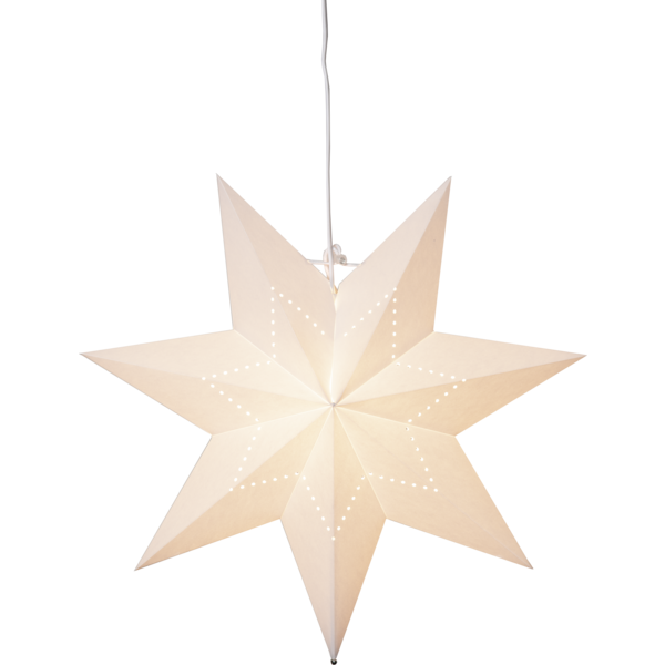 Pappersstjärna lysa 45 cm