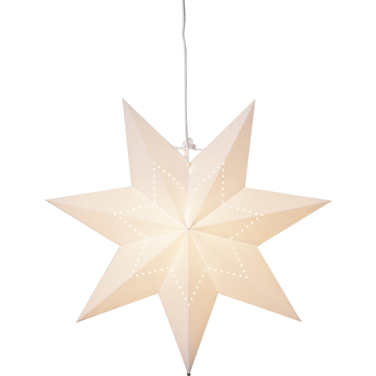 Pappersstjärna lysa 45 cm