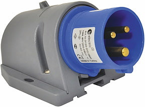 Väggintag, 16A, 230V, IP44