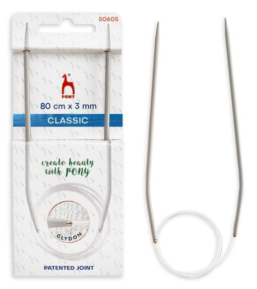 Pony rundstickor 2-15 mm 80 cm