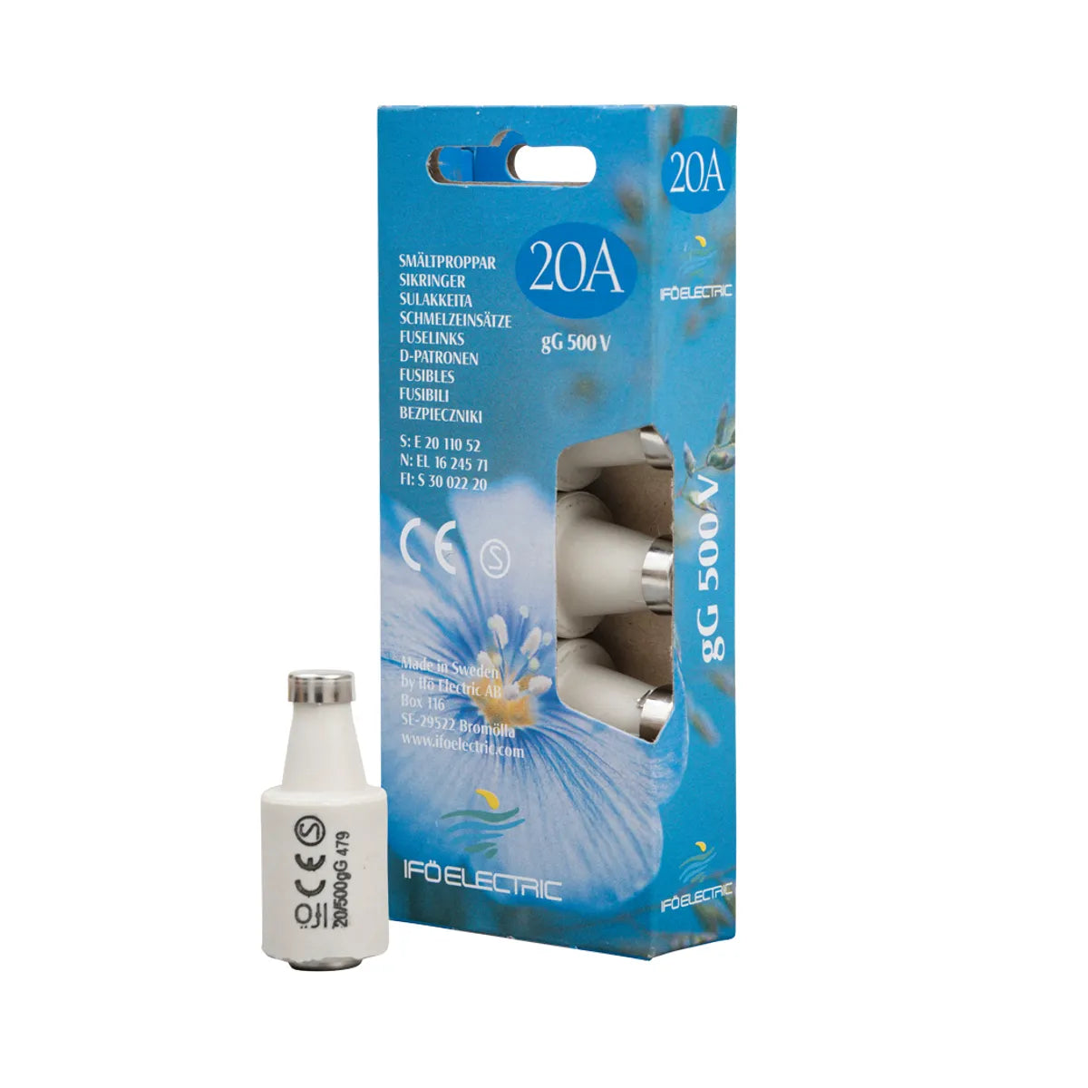 Säkring, trög smältpropp