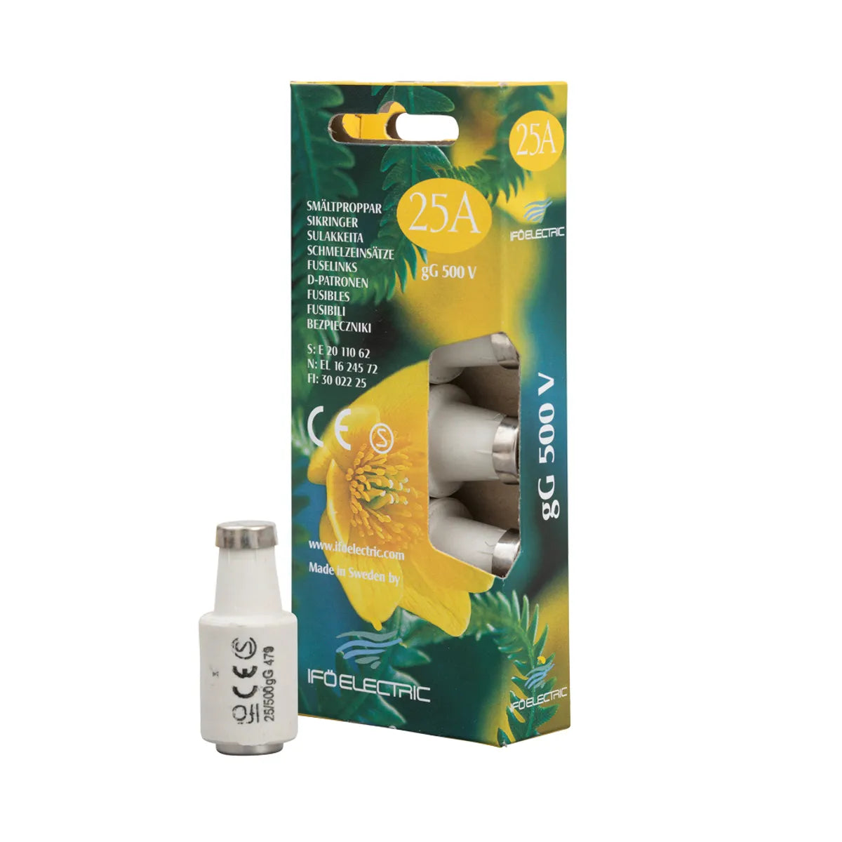 Säkring, trög smältpropp