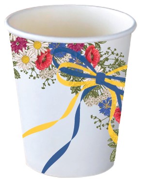 Pappersmugg Sommarkrans