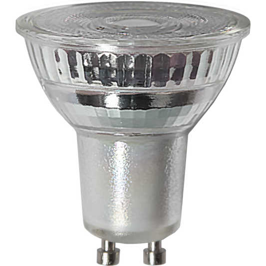 LED-LAMPA GU10 MR16 SPOTLIGHT GLASS