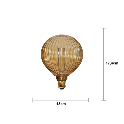 LED-lampa E27 G125 Decoled New Generation Classic