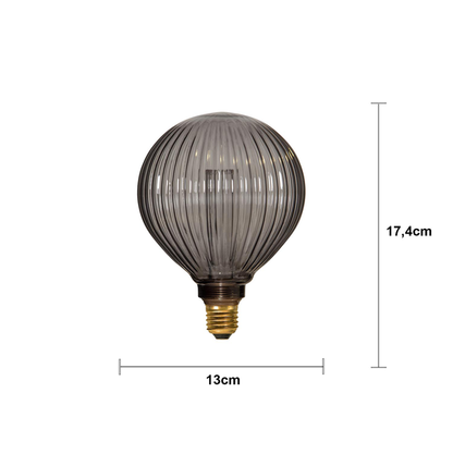 LED-lampa E27 G125 Decoled New Generation Classic