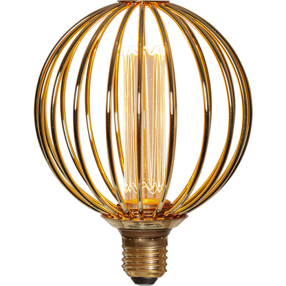 LED-lampa E27 G125 Decoled Metal