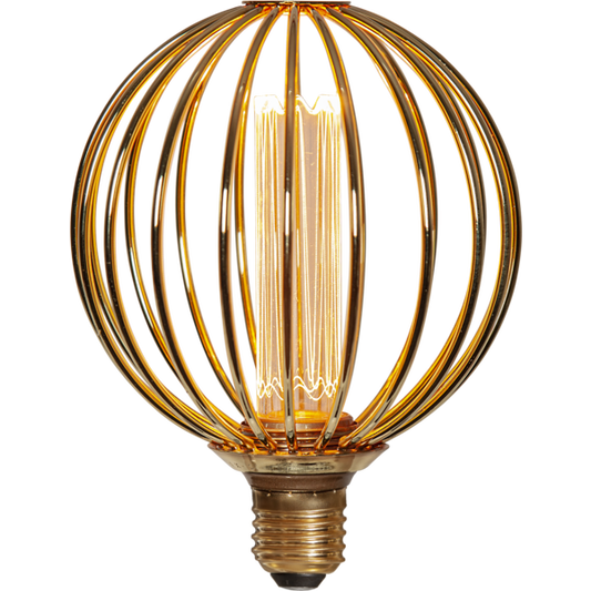 LED-lampa E27 G125 Decoled Metal