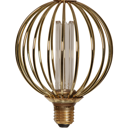 LED-lampa E27 G125 Decoled Metal