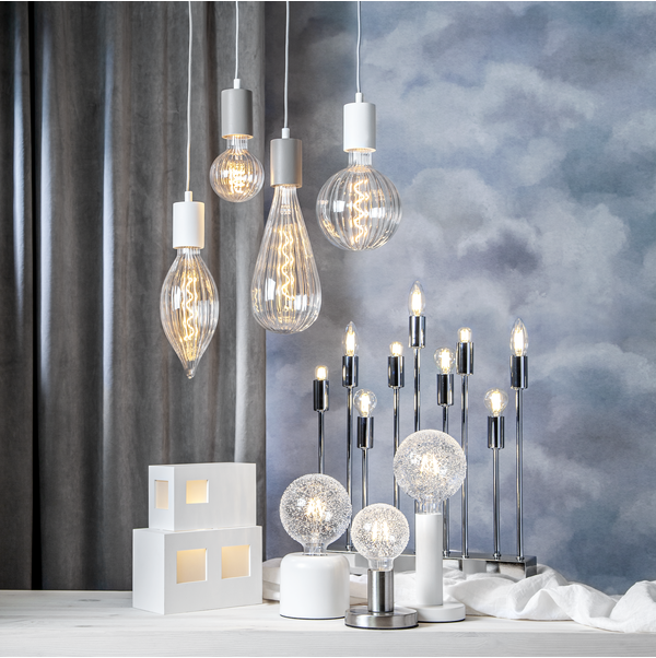 LED-lampa E27 Decoled Line