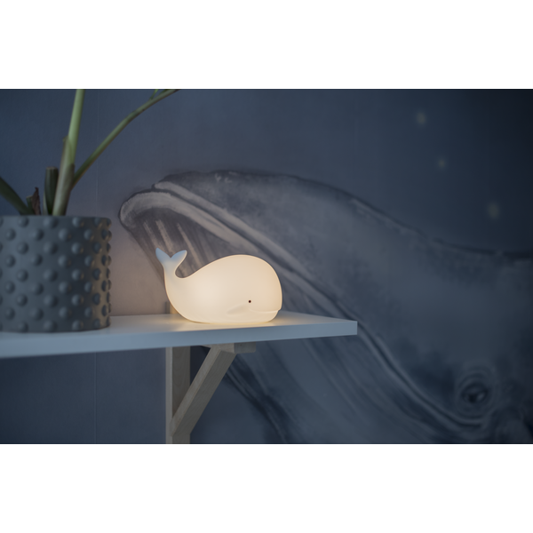 Nattlampa LED Functional Whale