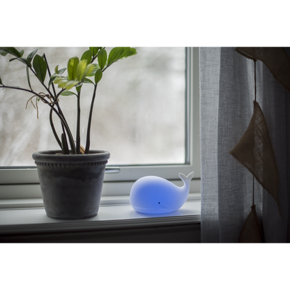 Nattlampa LED Functional Whale