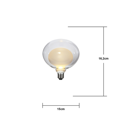 LED-lampa E27 Space 3-step