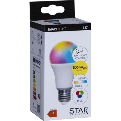 LED-lampa E27 A60 Smart Bulb