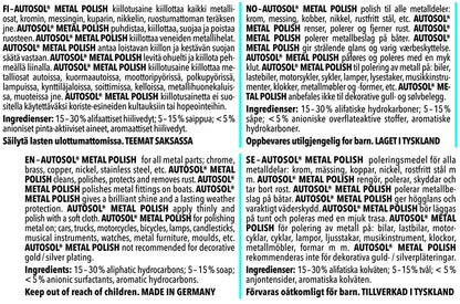 Autosol Metal Polish