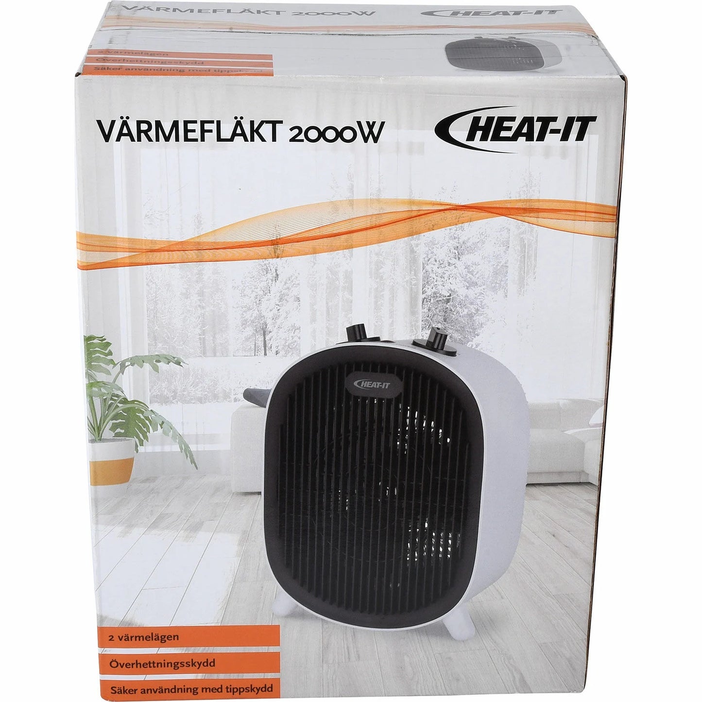 Värmefläkt, 2000W