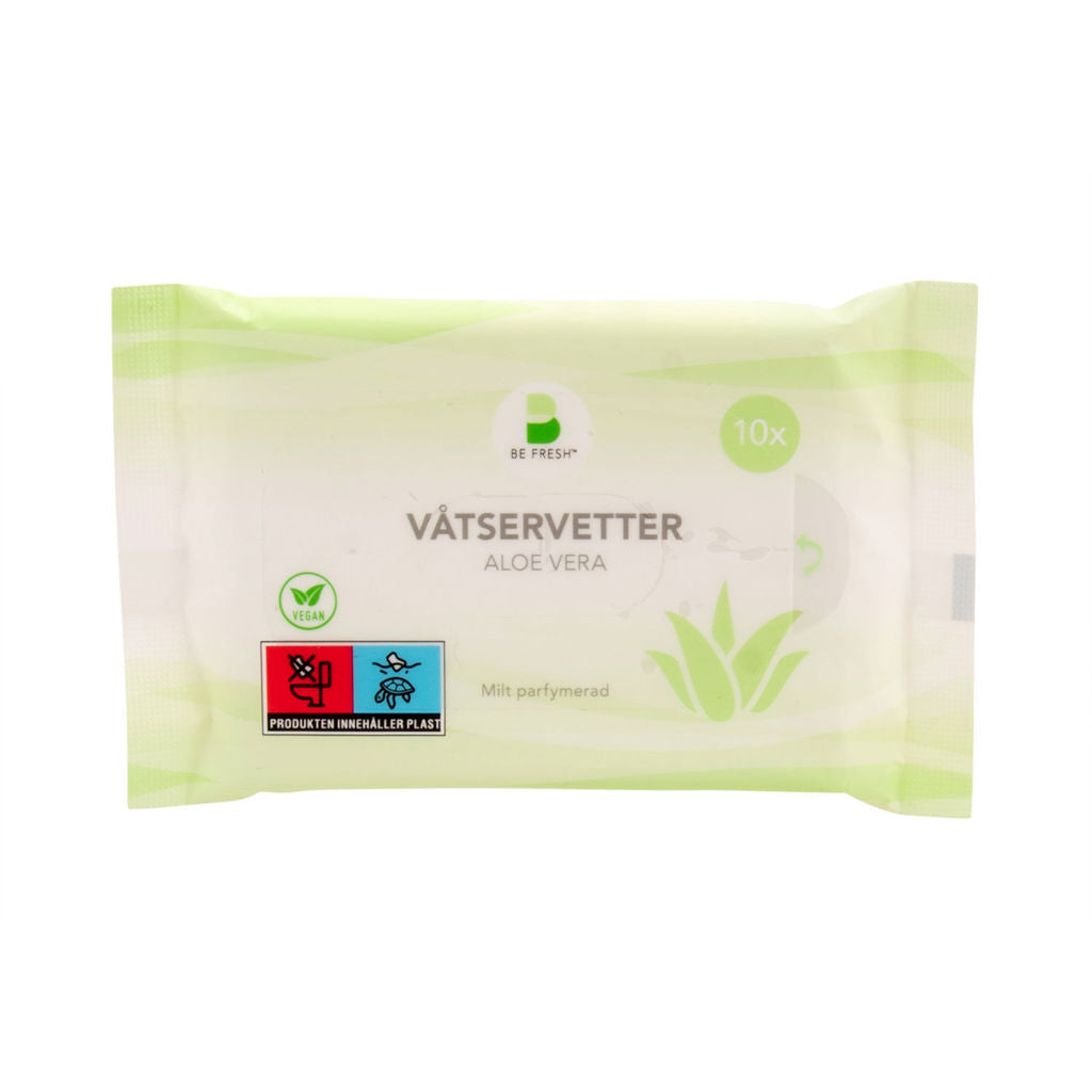 Våtservetter Aloe Vera