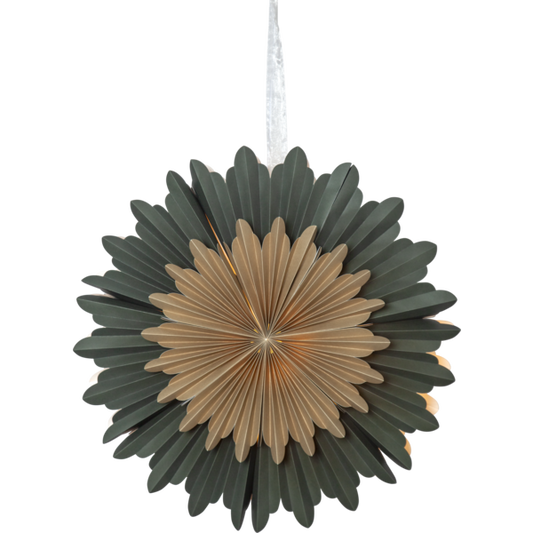 Pappersstjärna crystal 50 cm