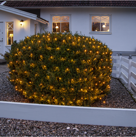 Ljusnät golden warm white 2x2 m
