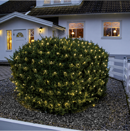Ljusnät crispy ice white 2x2 m